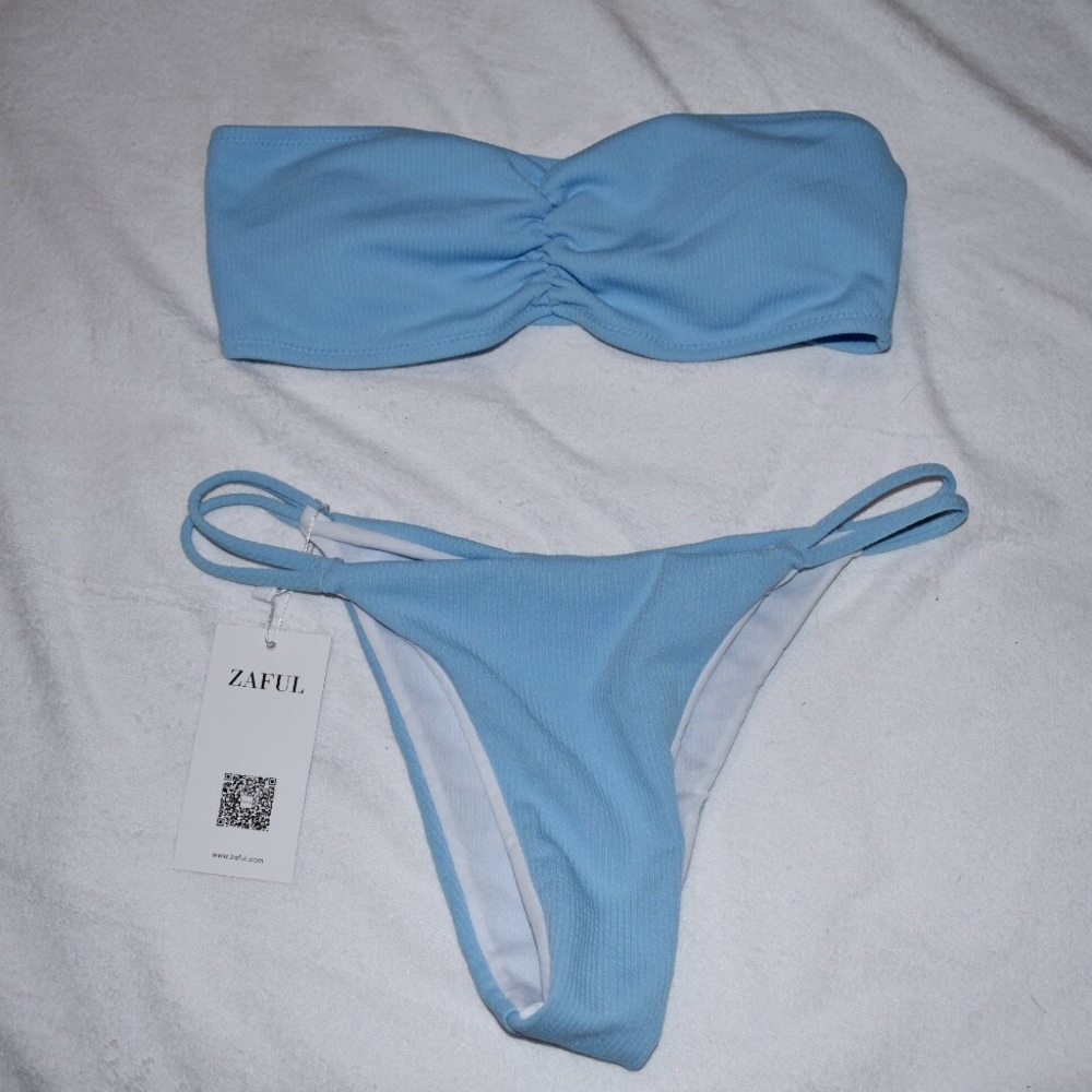 Zaful Two Piece Bandeau Bikini